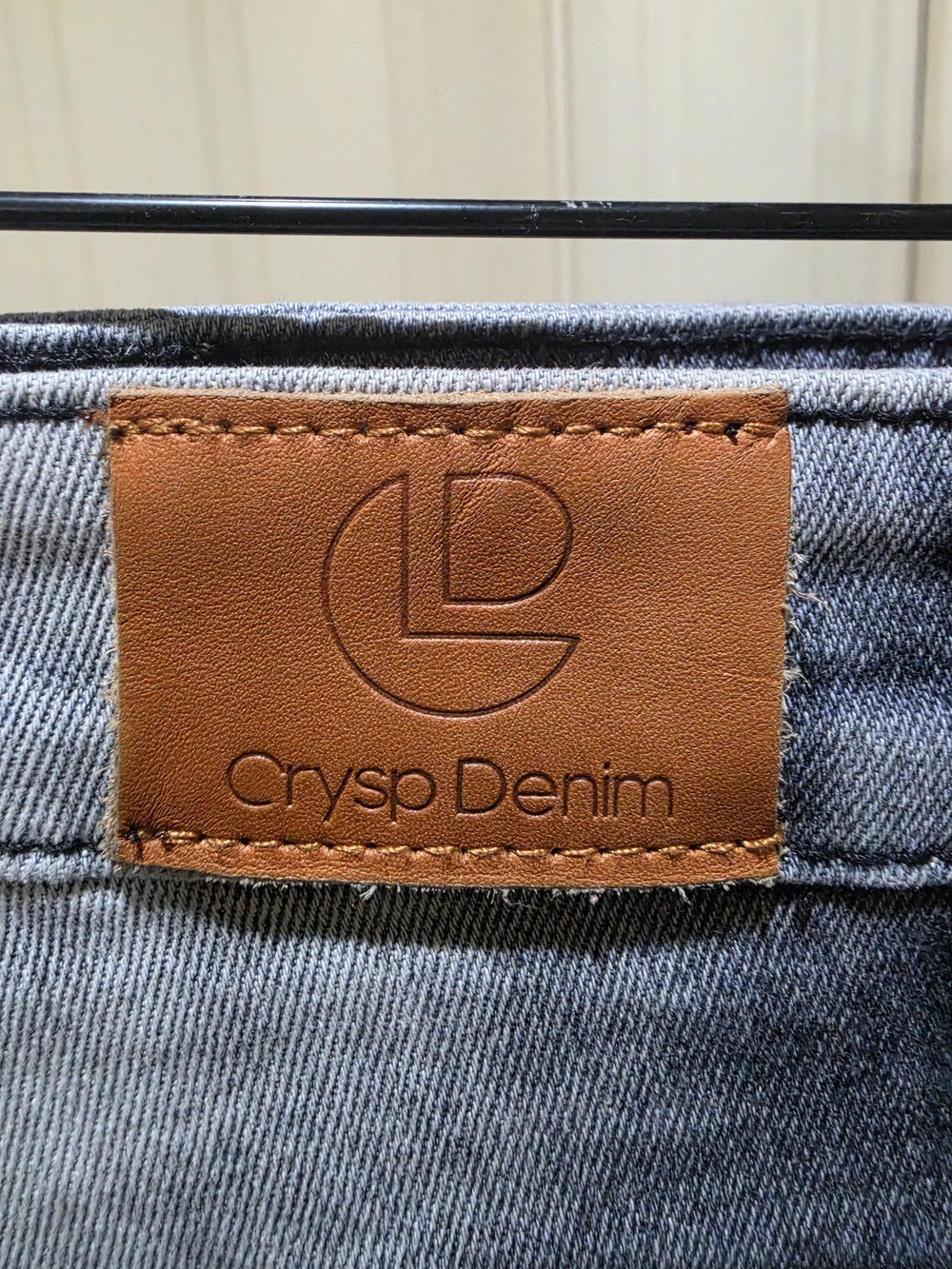 Crysp Denim Slim Straight Jeans in Medium Blue
